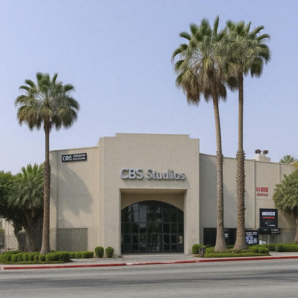 AI-created image of CBS Studios