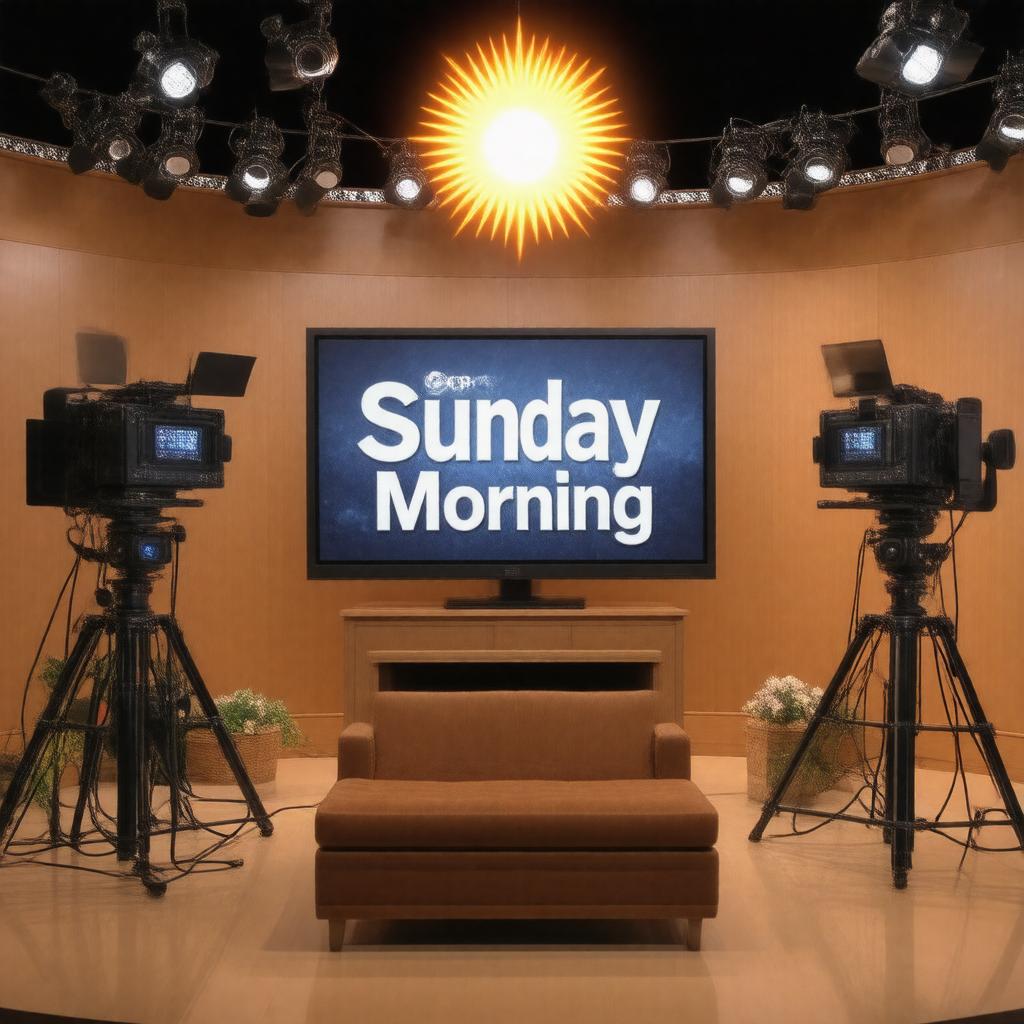 AI-created image of CBS Sunday Morning