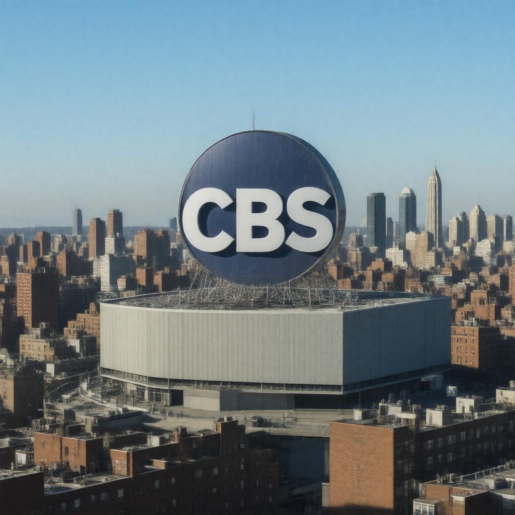 AI-created image of CBS Television Stations