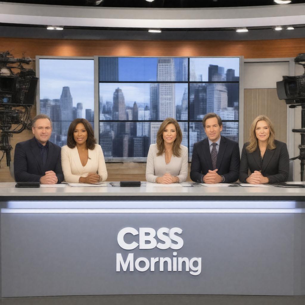 Click to view larger image AI-created image of CBS This Morning