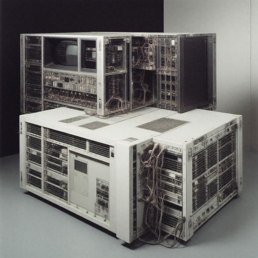 AI-created image of CDC 6600