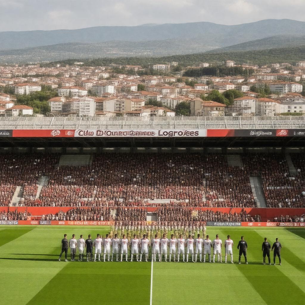 AI-created image of CD Logroñés