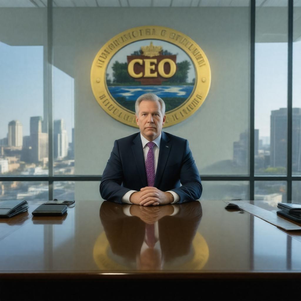 AI-created image of CEO