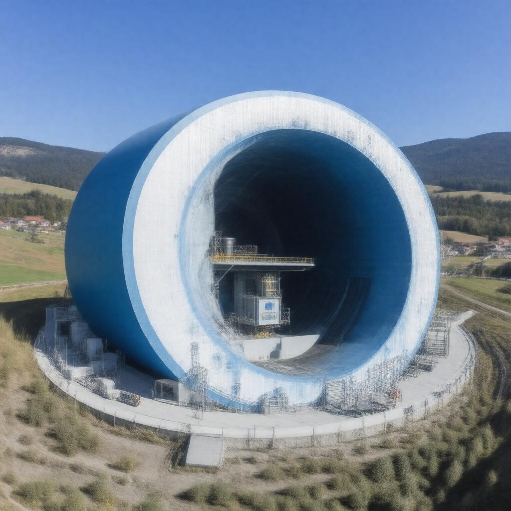 AI-created image of CERN