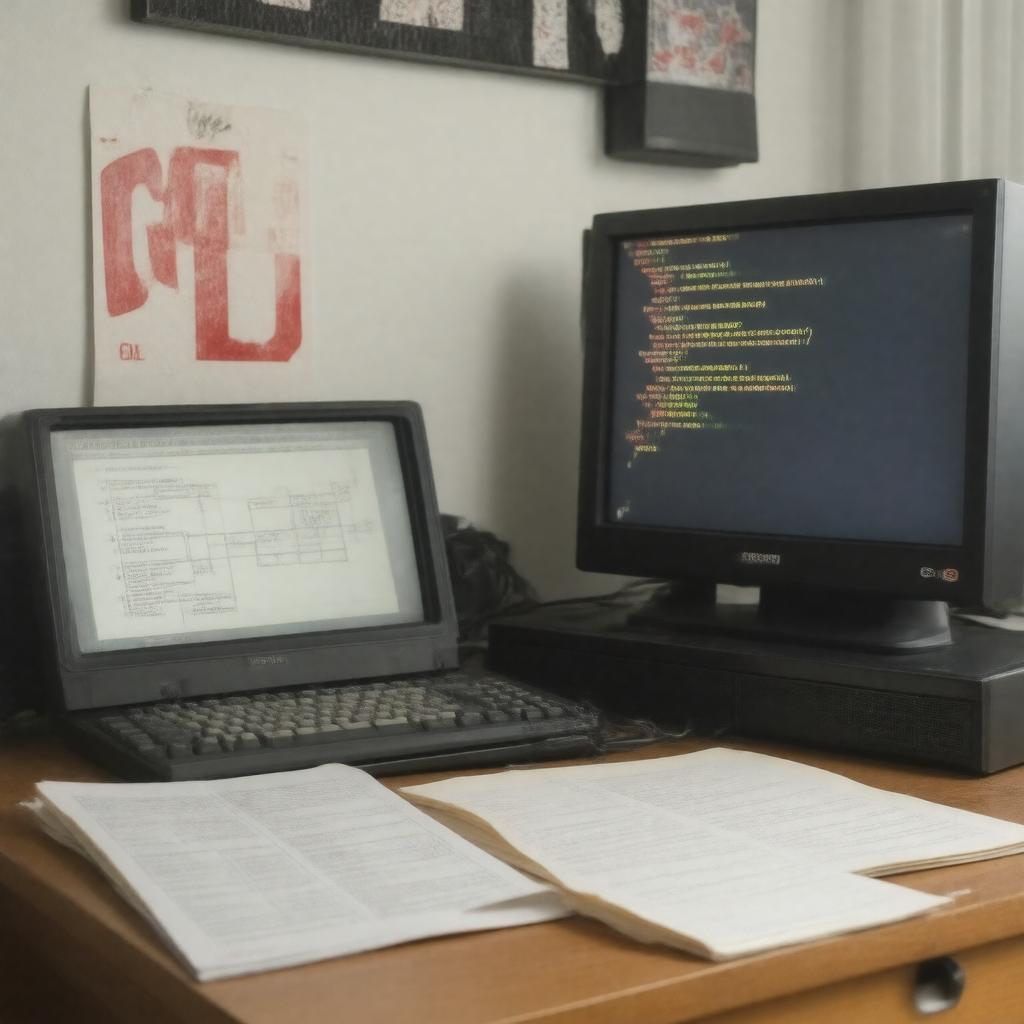 Click to view larger image AI-created image of CLU programming language