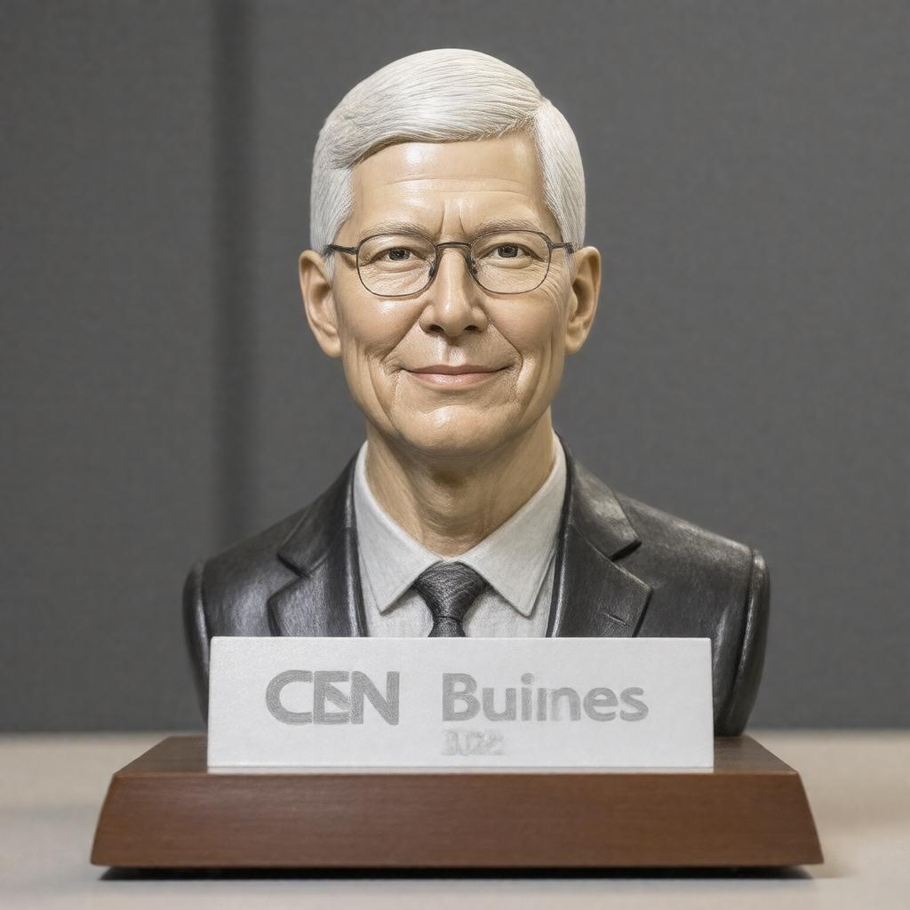 Click to view larger image AI-created image of CNN Business CEO of the Year 2022