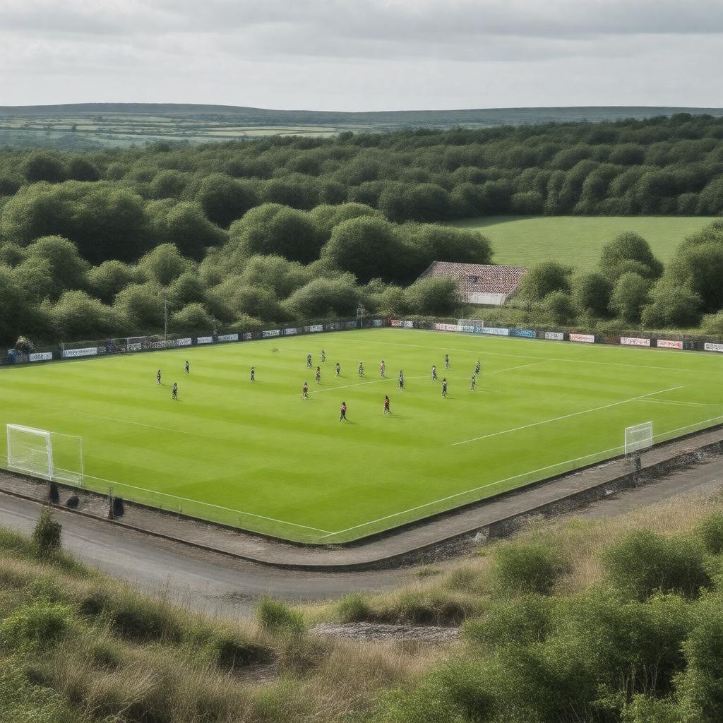 AI-created image of CPD Penrhyndeudraeth