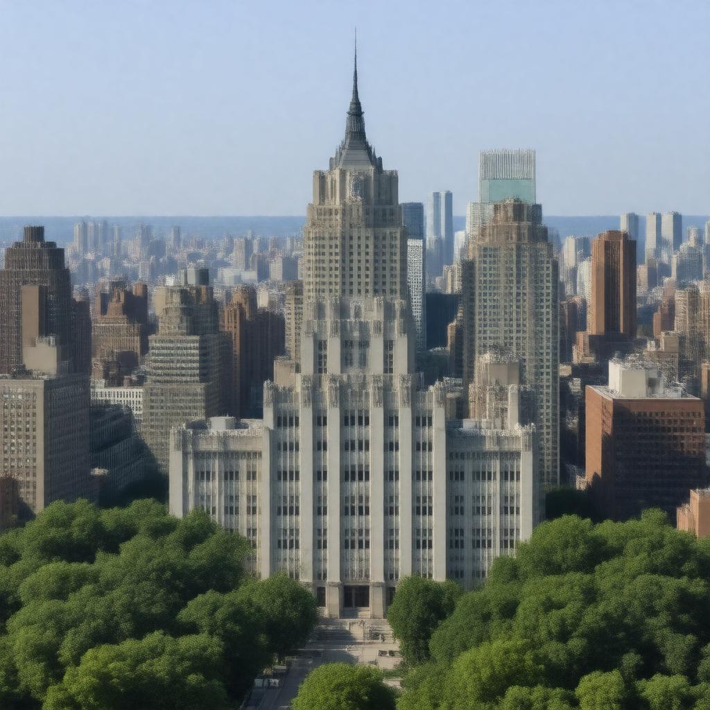 AI-created image of CUNY