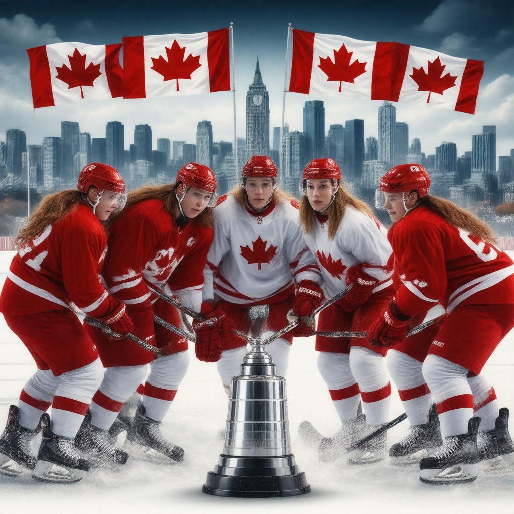 AI-created image of CWHL