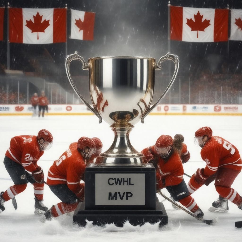 AI-created image of CWHL MVP