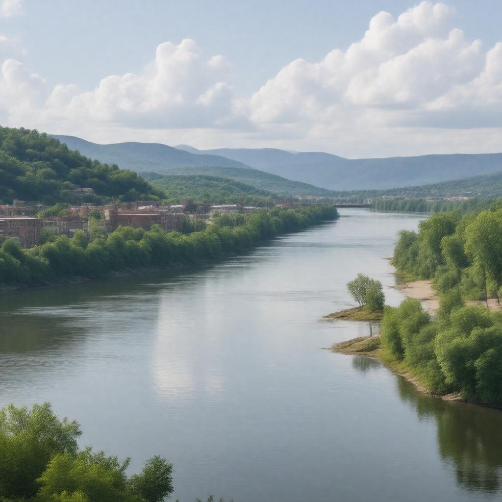 AI-created image of Cabell County, West Virginia