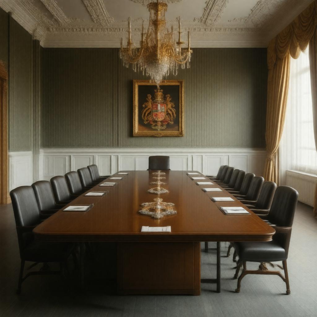 AI-created image of Cabinet of the United Kingdom