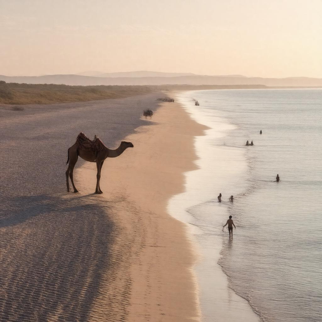 Click to view larger image AI-created image of Cable Beach