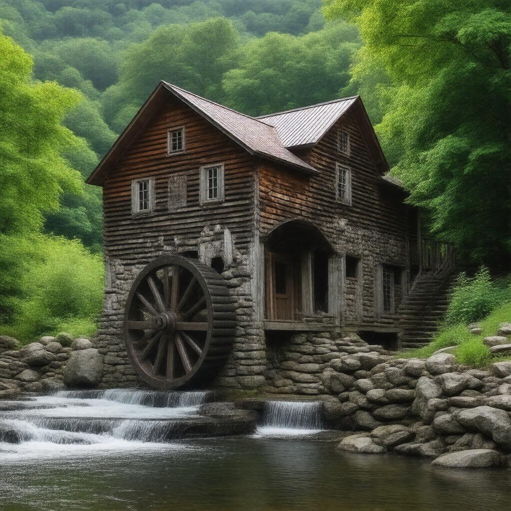 AI-created image of Cable Mill