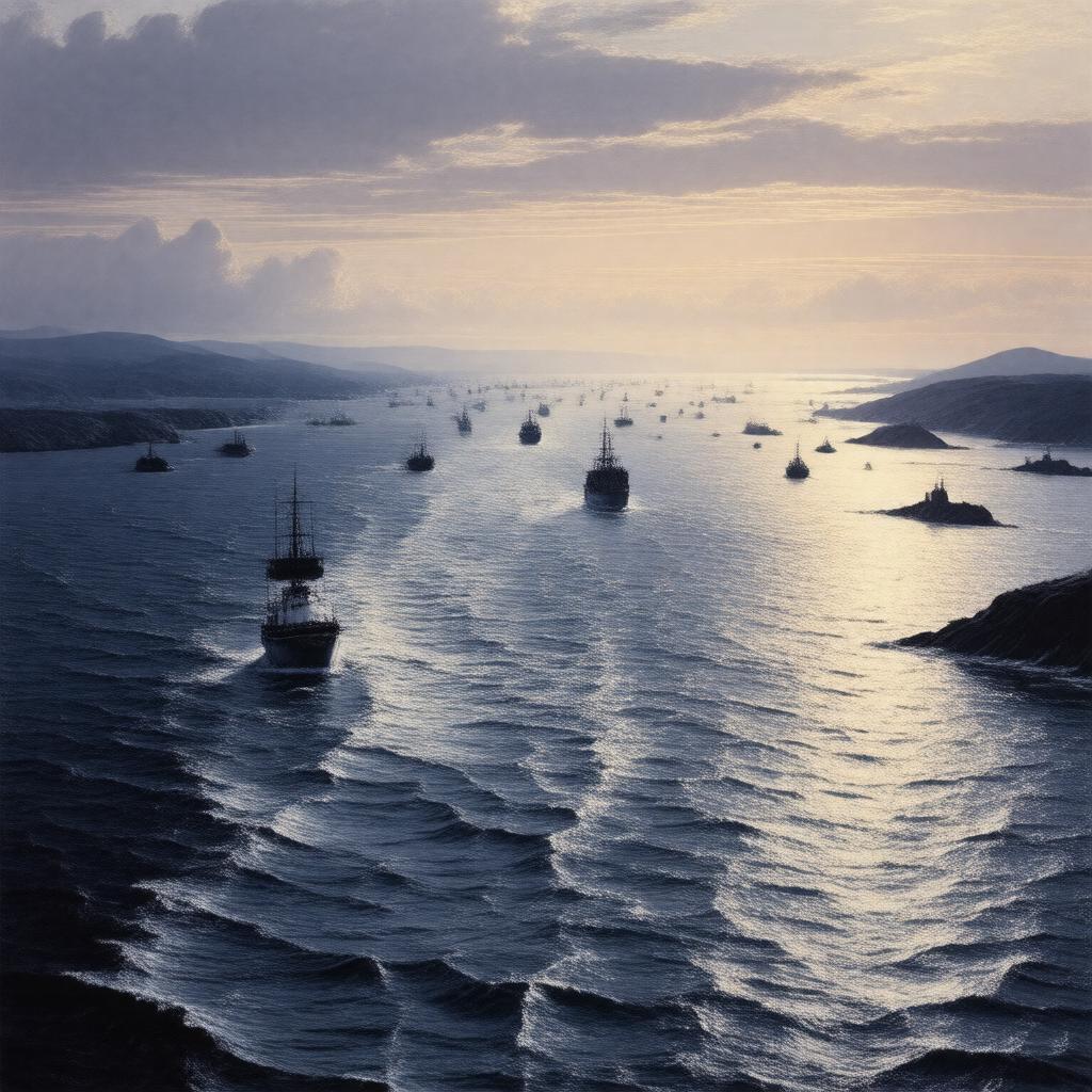 Click to view larger image AI-created image of Cabot Strait