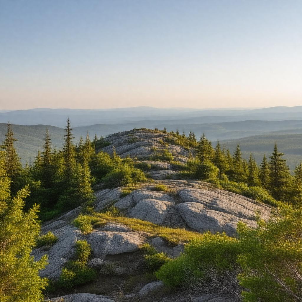 AI-created image of Cadillac Mountain