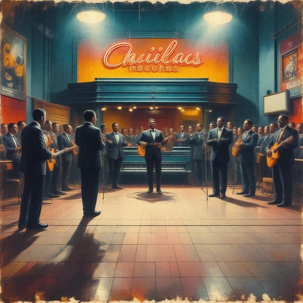 AI-created image of Cadillac Records