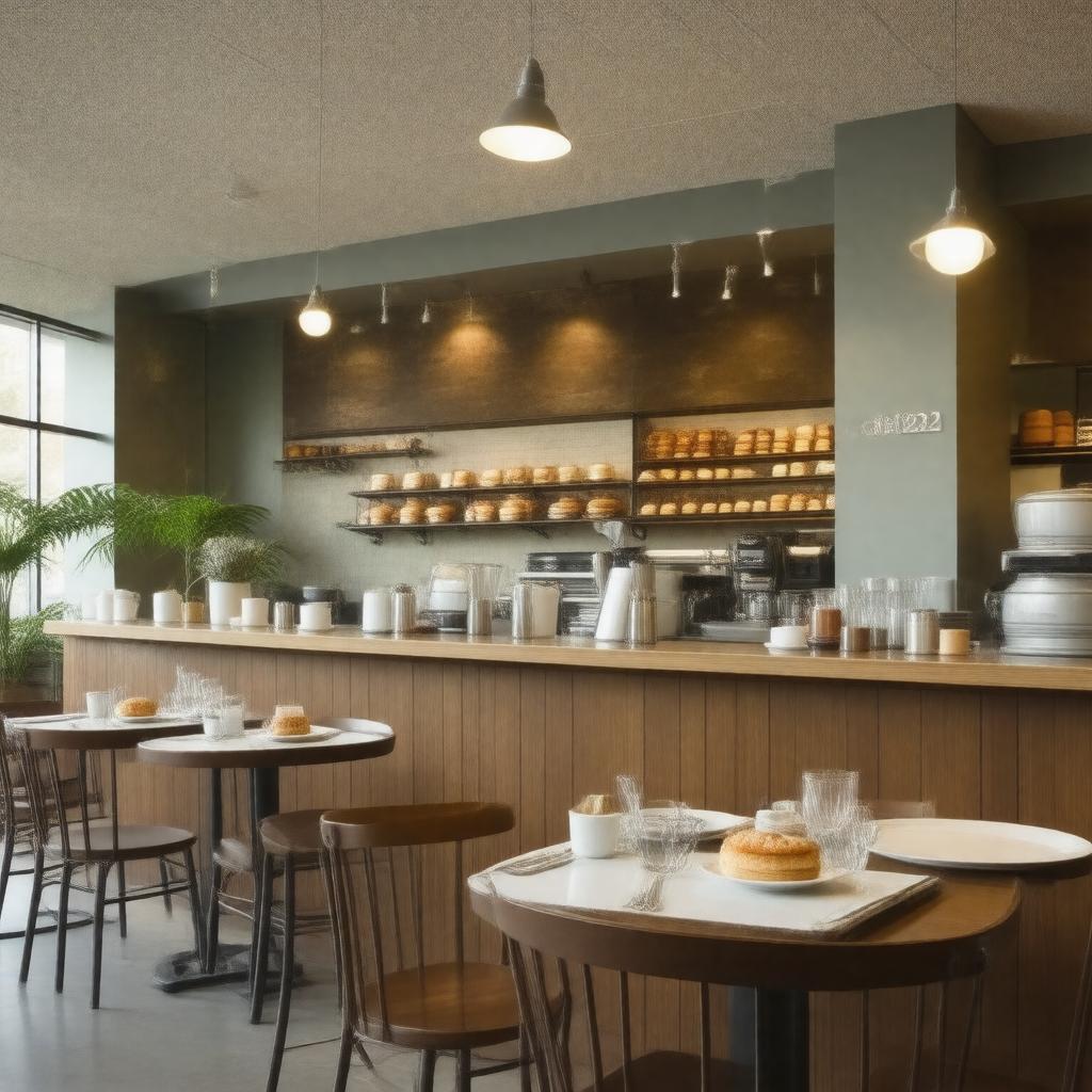 AI-created image of Café 212