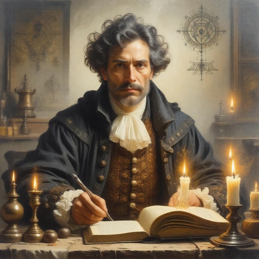 AI-created image of Cagliostro