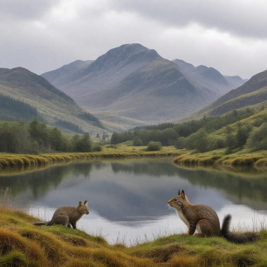 AI-created image of Cairngorms National Park