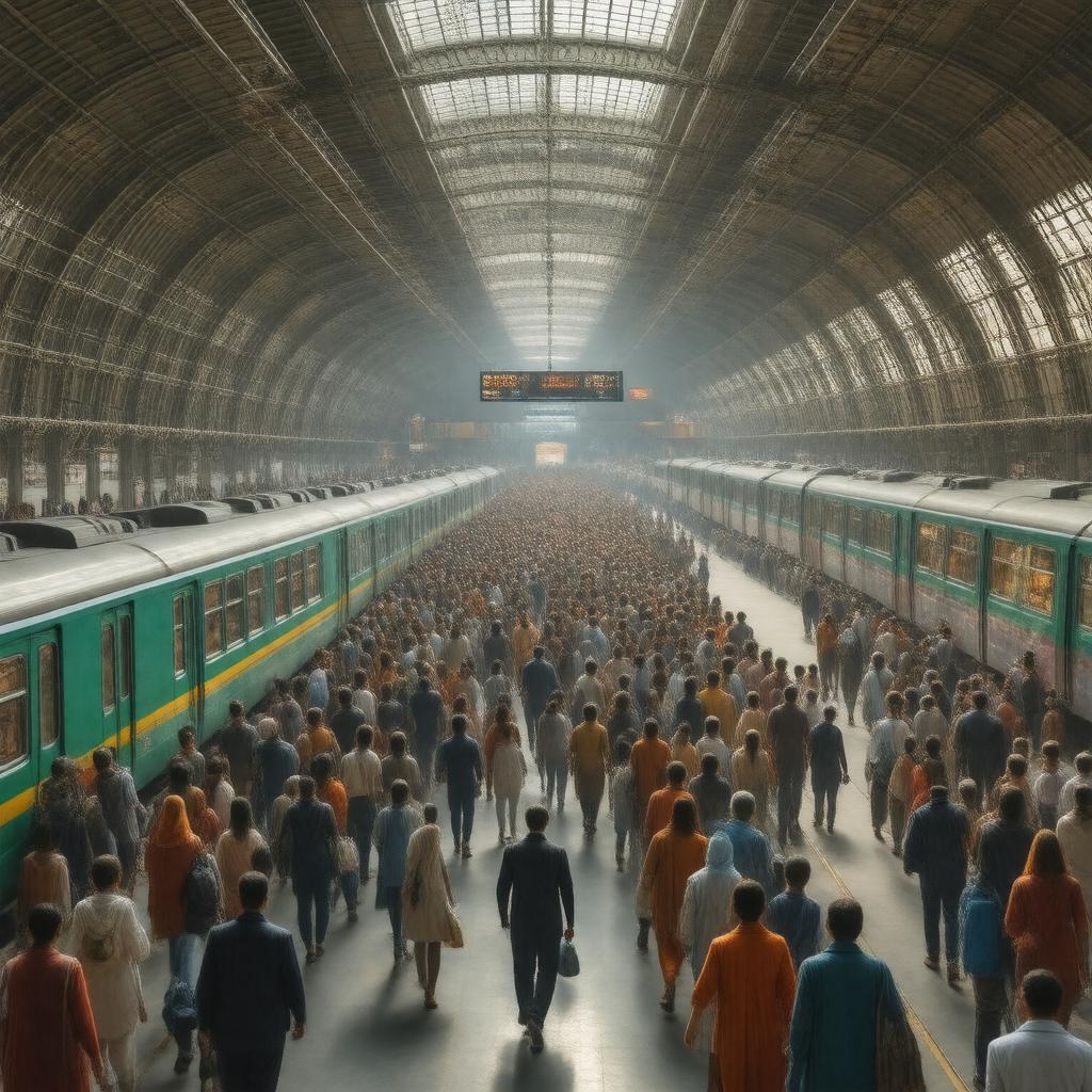 AI-created image of Cairo Metro