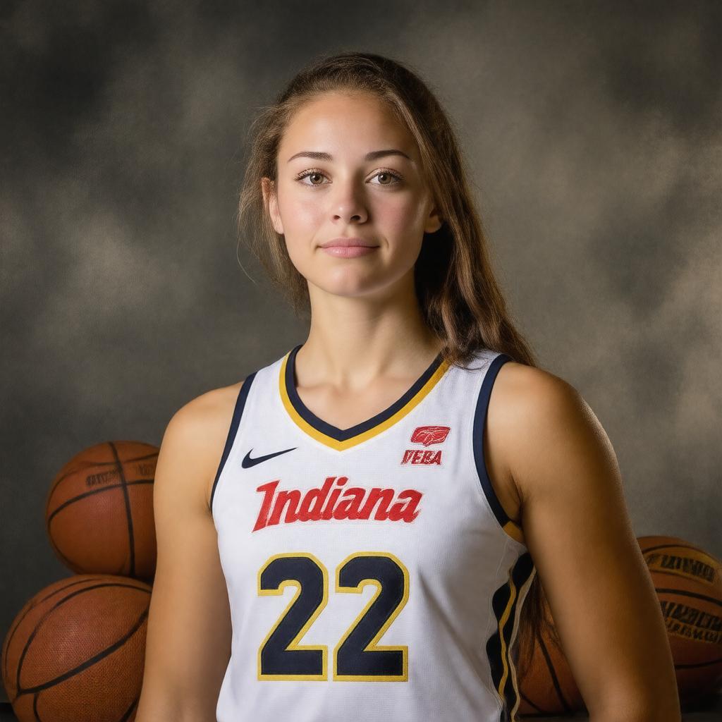 AI-created image of Caitlin Clark