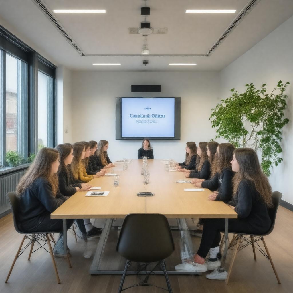 AI-created image of Caius Christian Union