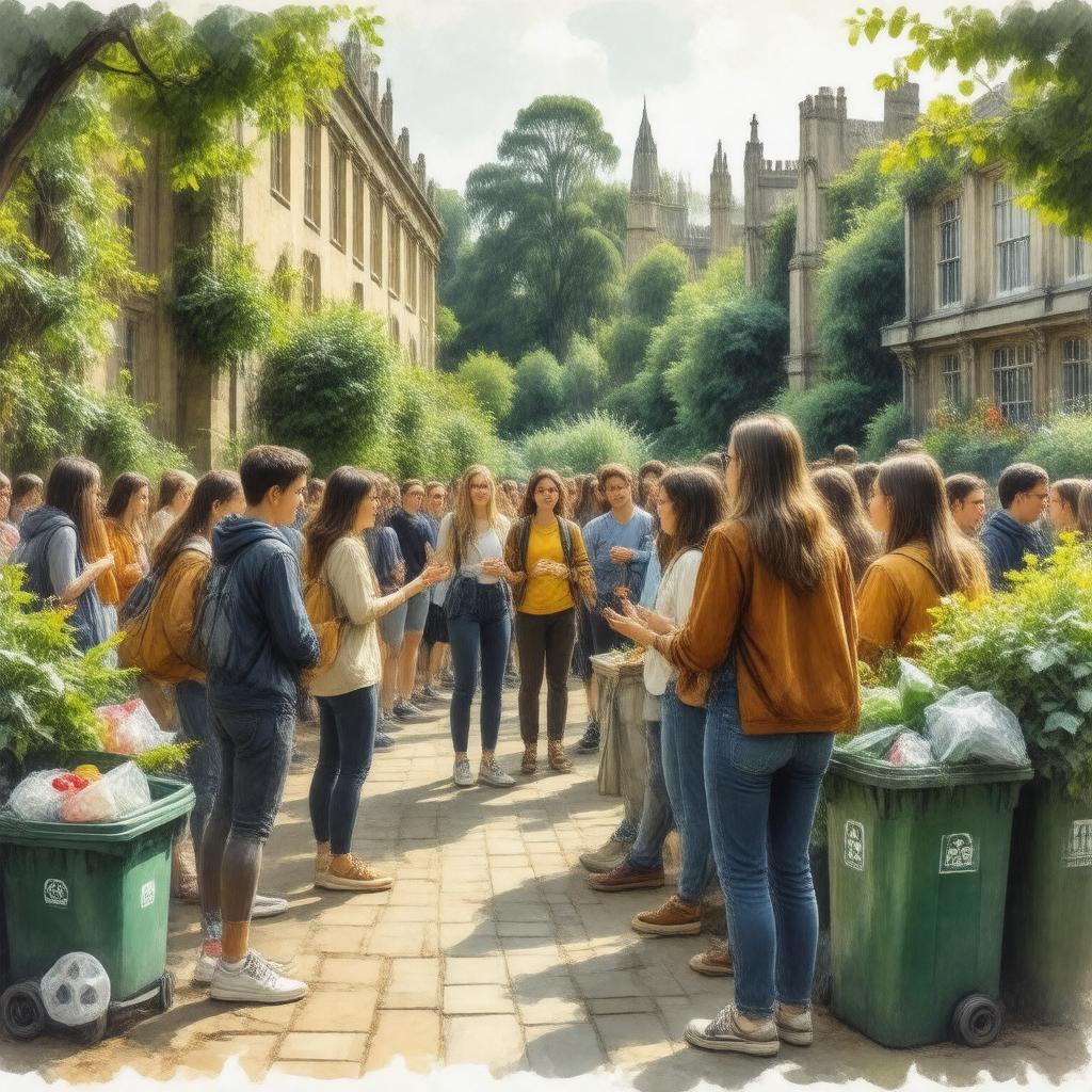 AI-created image of Caius Green Society