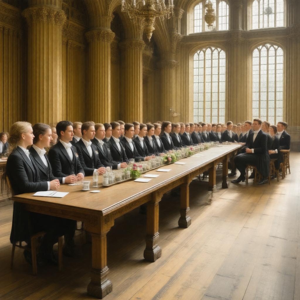 AI-created image of Caius May Ball Committee
