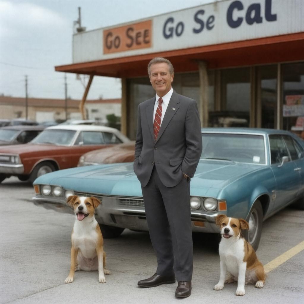 AI-created image of Cal Worthington