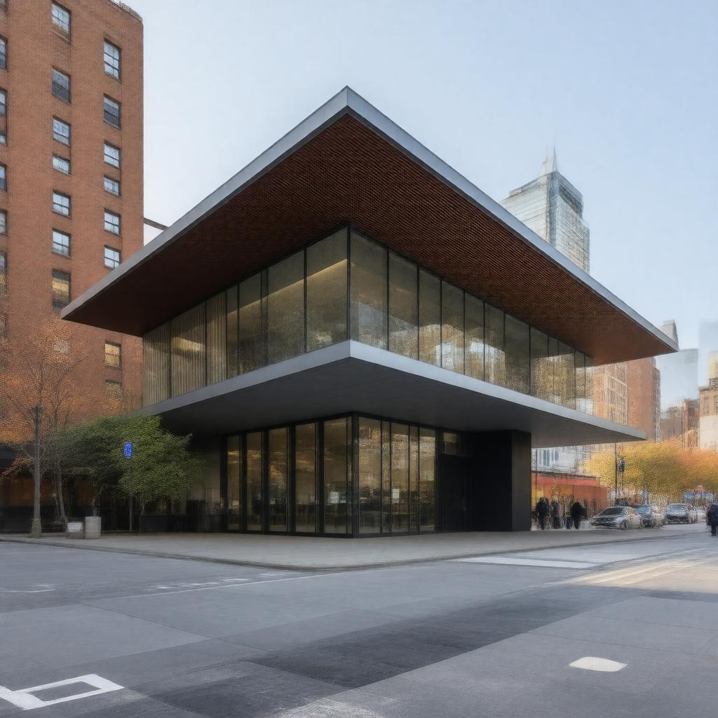 AI-created image of Calderwood Pavilion