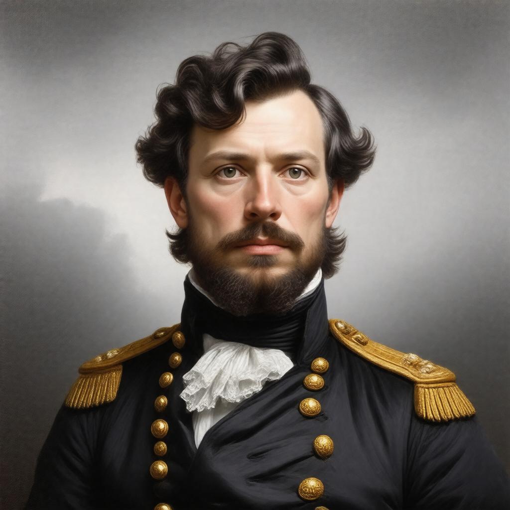 AI-created image of Caleb Stark