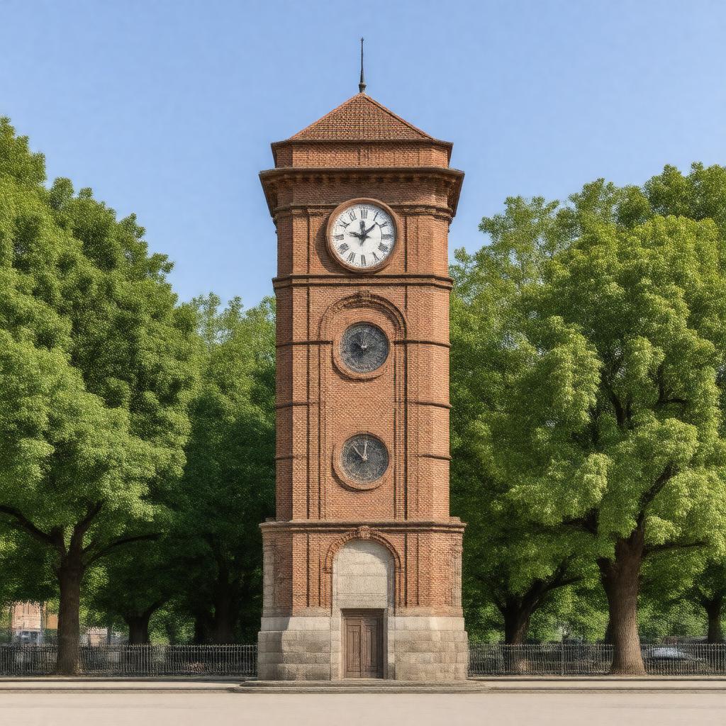 AI-created image of Caledonian Park Clock Tower