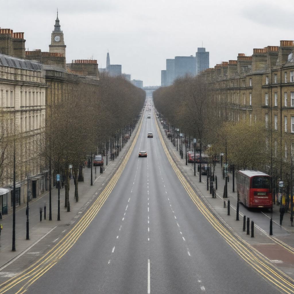 AI-created image of Caledonian Road