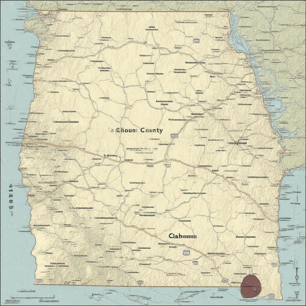 AI-created image of Calhoun