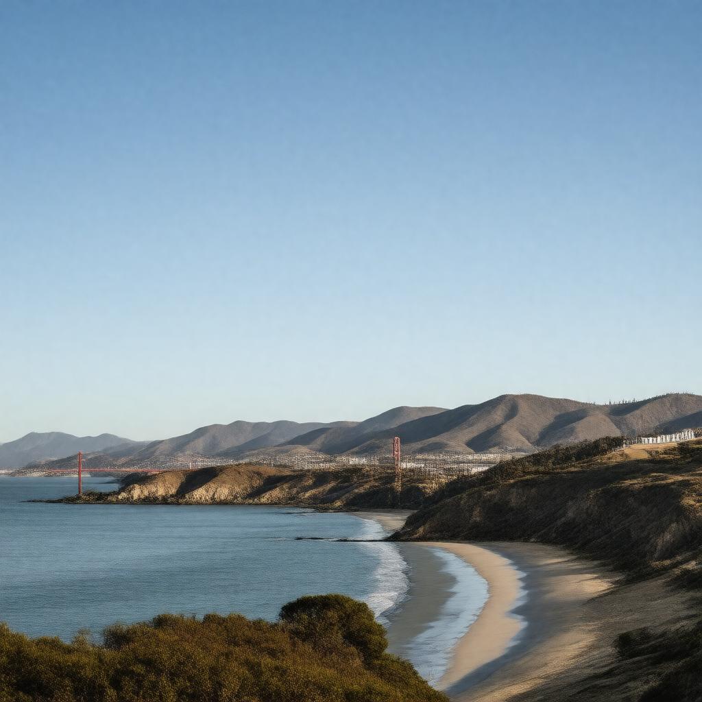 AI-created image of California