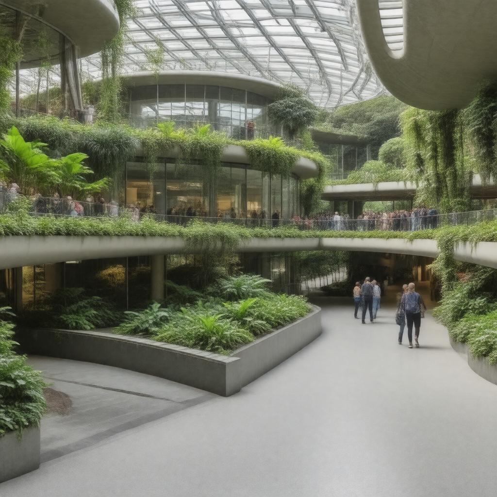 AI-created image of California Academy of Sciences