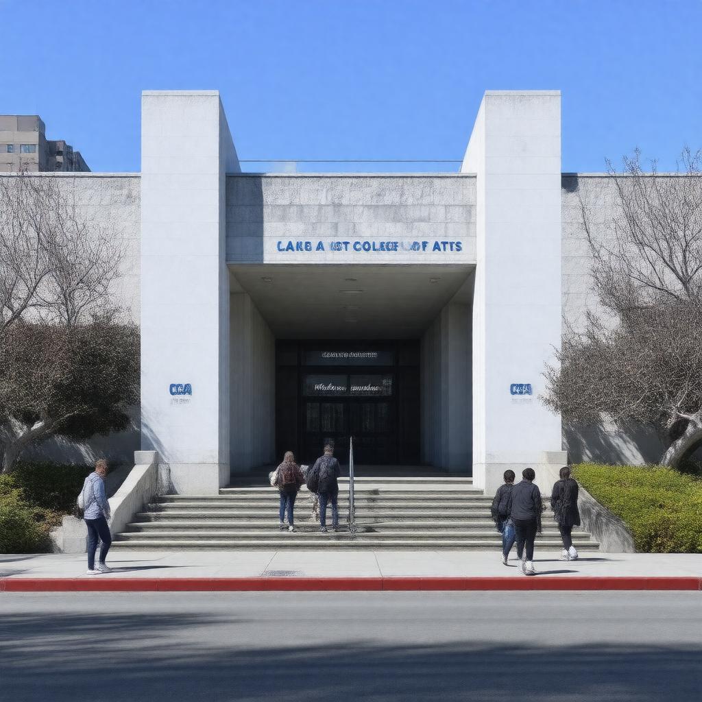 AI-created image of California College of the Arts