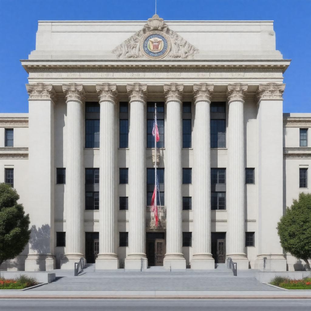 AI-created image of California Department of Justice