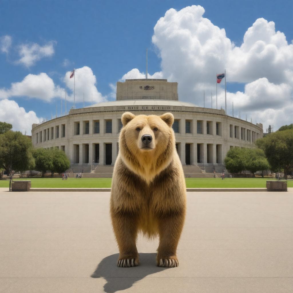 AI-created image of California Golden Bears