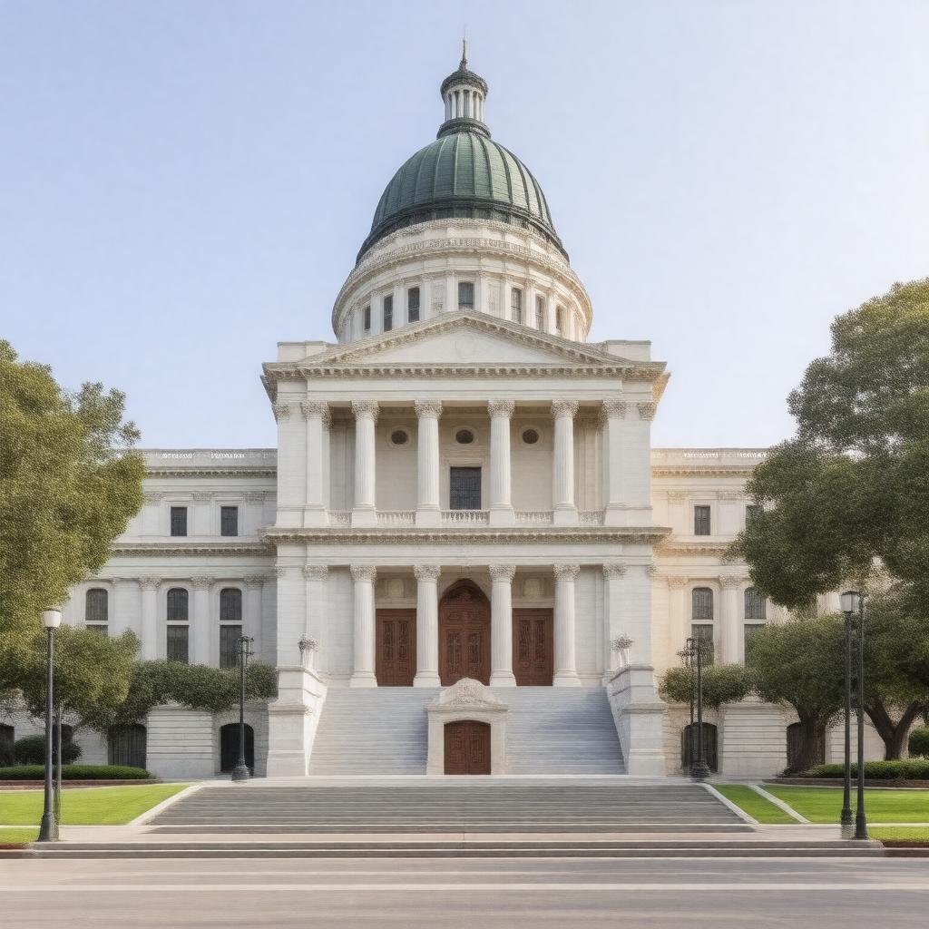 AI-created image of California Legislature