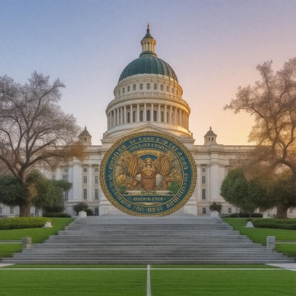 Click to view larger image AI-created image of California Secretary of State