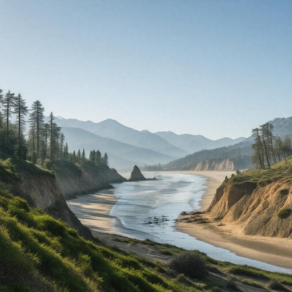 Click to view larger image AI-created image of California State Parks system