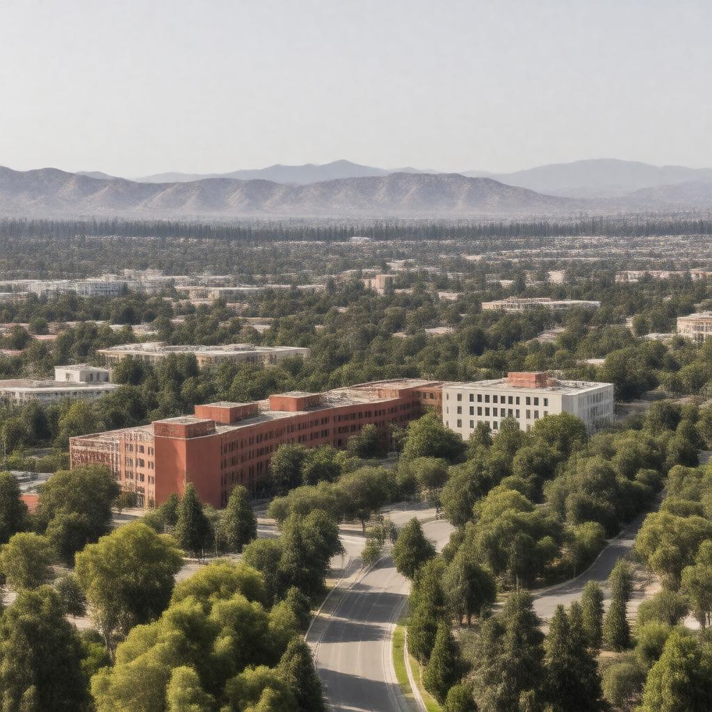 Click to view larger image AI-created image of California State University, Northridge
