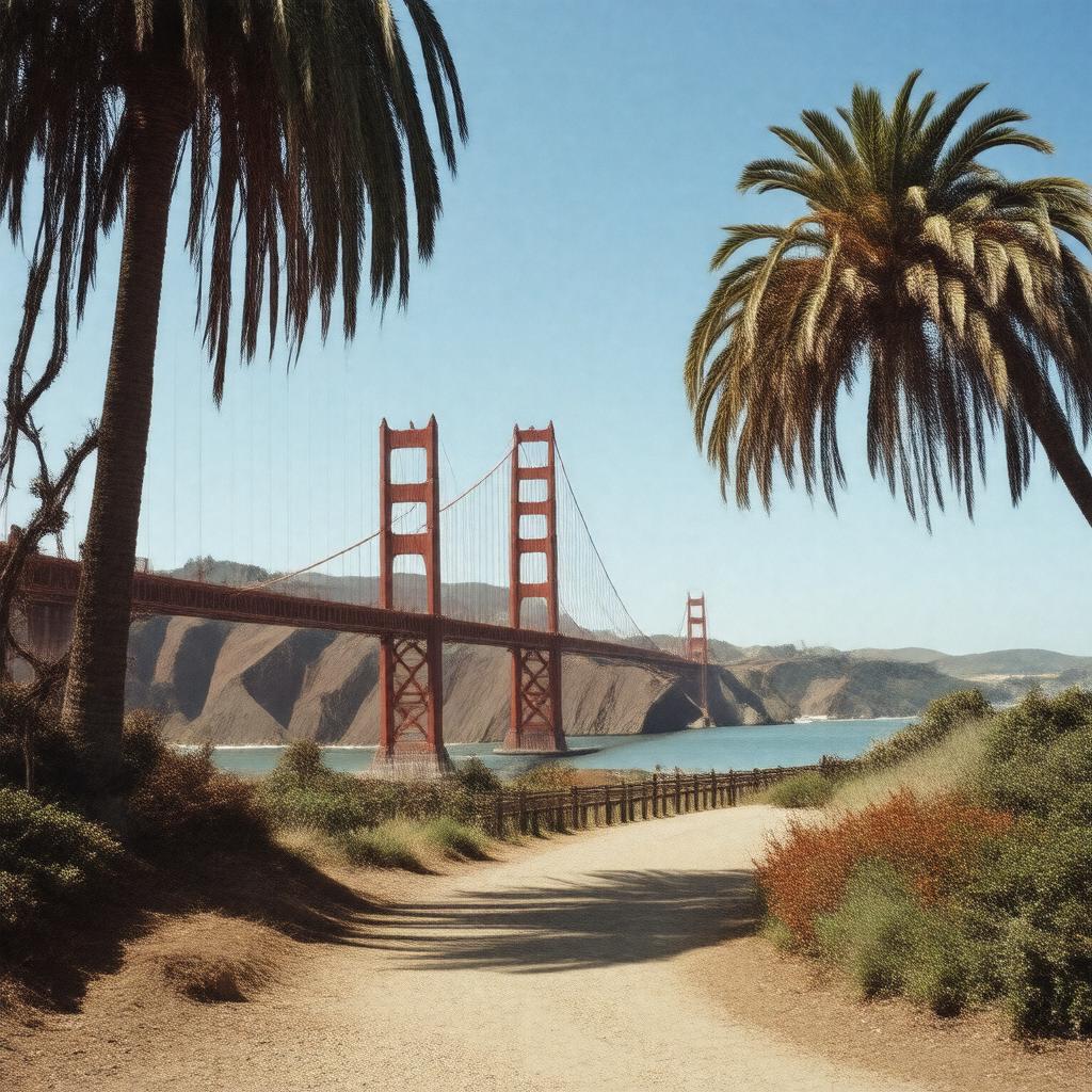 AI-created image of California, USA