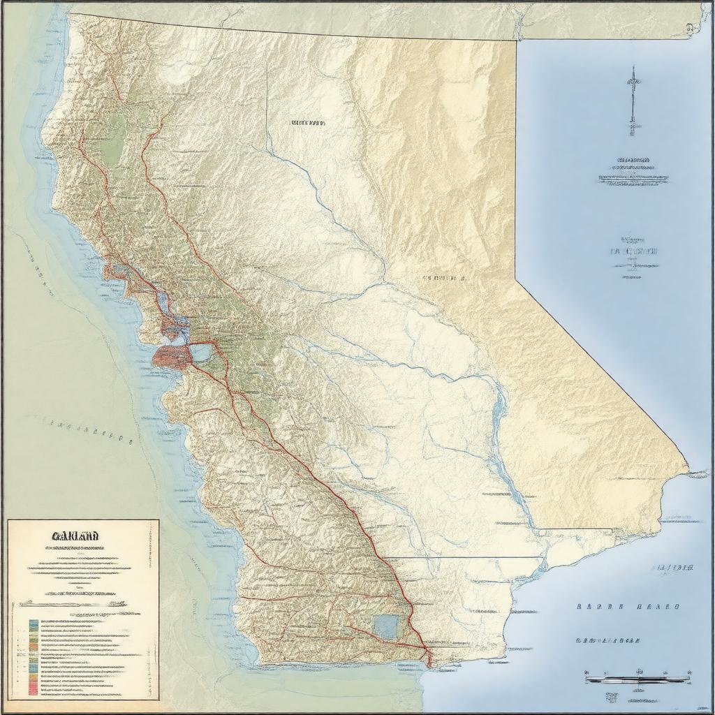 Click to view larger image AI-created image of California's 12th congressional district