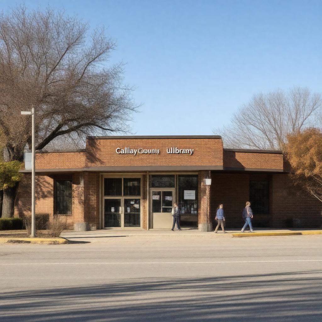 Click to view larger image AI-created image of Callaway County Public Library