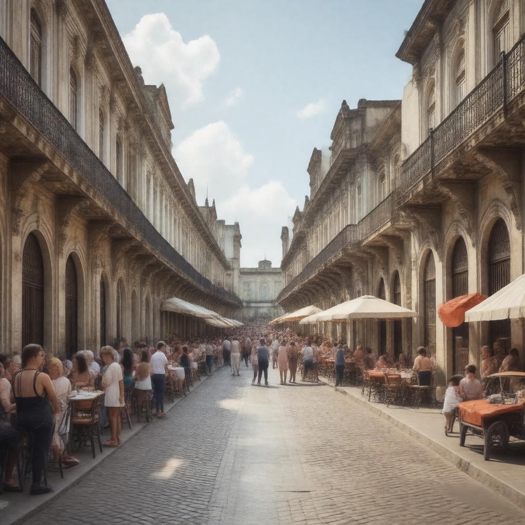 AI-created image of Calle Dragones