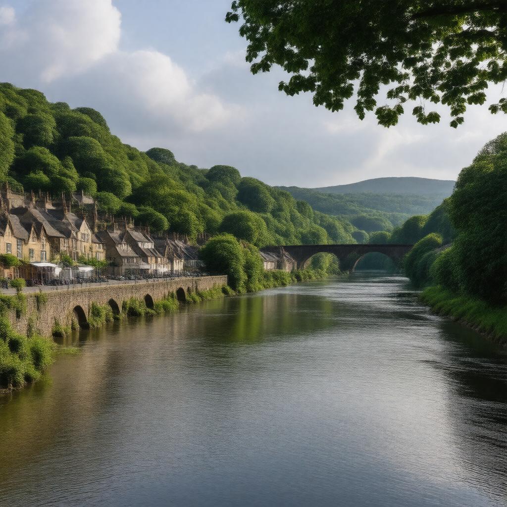 AI-created image of Calstock