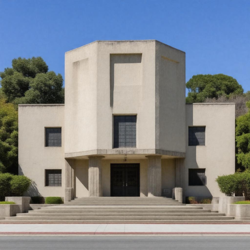 AI-created image of Caltech Seismo Lab